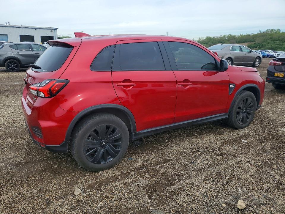 2024 Mitsubishi Outlander VIN JA4ARUAU4RU017709 COPART salvage auction — HAIL, Il - Salvage Certificate, sold $7,700 on 2026-07-15 (photo 3)