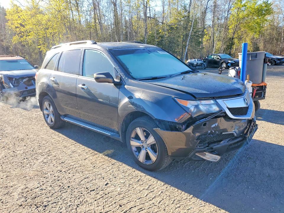 2011 Acura Mdx VIN 2HNYD2H27BH003429 COPART salvage auction — FRONT END, On - Permit No Brand - Unfit, sold $2,050 on 2026-07-02 (photo 4)