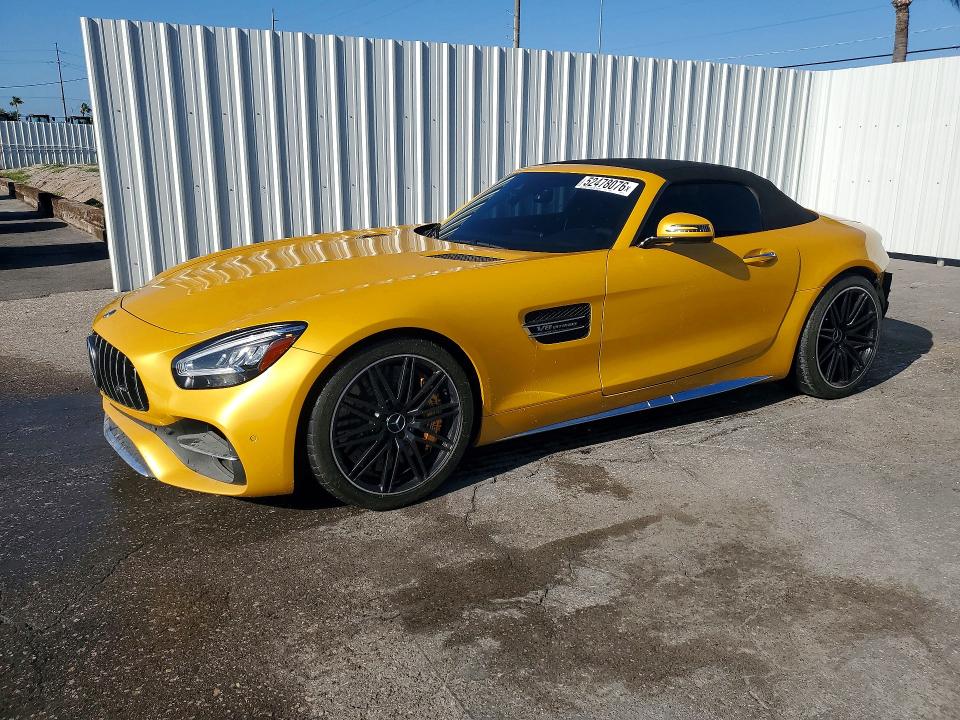 2020 Mercedes-benz AMG GT VIN WDDYK8AA2LA025019 COPART salvage auction — REAR END, Fl - Cert Of Title Slvg Rebuildable, sold $55,500 on 2026-07-10 (photo 1)