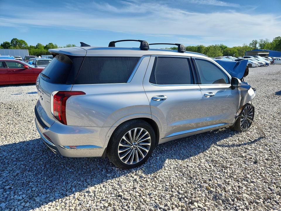 2025 Hyundai Palisade VIN KM8R7DGEXSU906756 COPART salvage auction — FRONT END, Mo - Salvage Certificate Of Title, sold $7,200 on 2026-07-08 (photo 3)