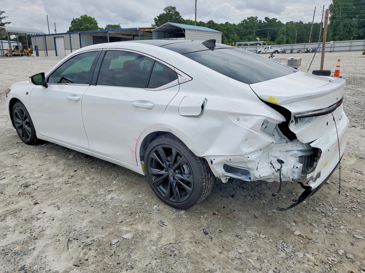 2025 Lexus ES 350 VIN 58ADZ1B17SU213076 COPART salvage auction — Rear End, GA - CERT OF TITLE-SALVAGE, sold $31,000 on 2026-07-01 (photo 2)