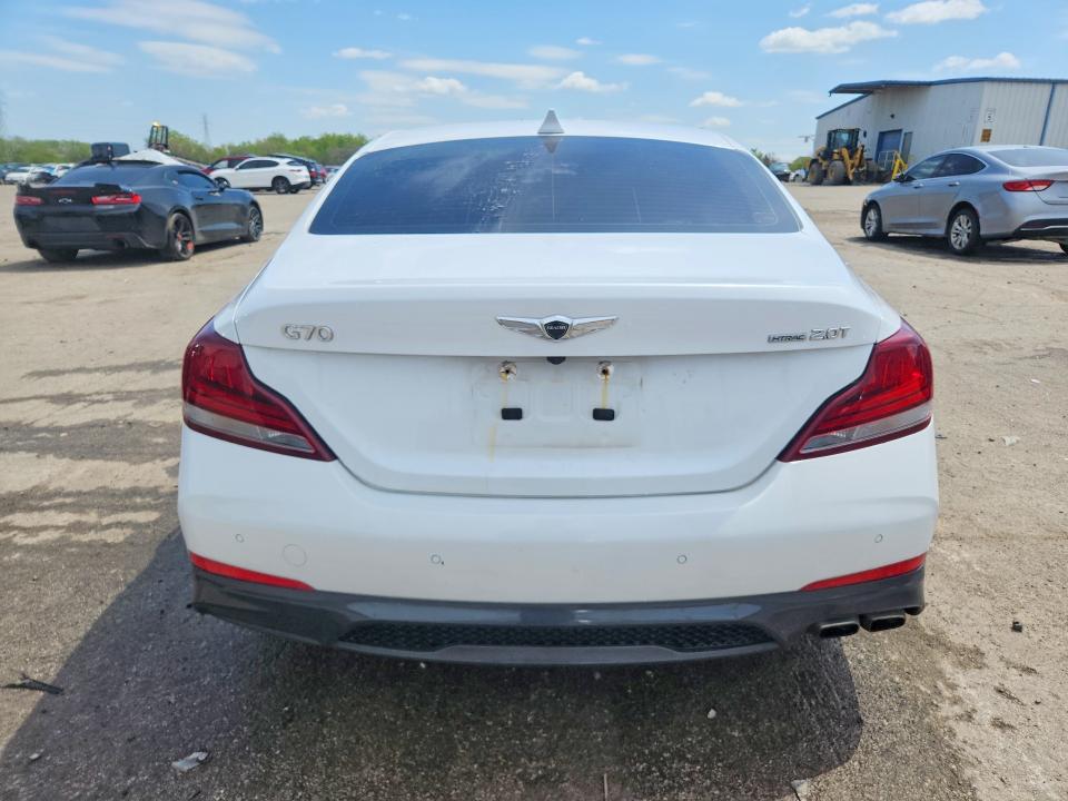 2019 Genesis VIN KMTG44LA5KU016965 COPART salvage auction — FRONT END, Il - Salvage Certificate, sold $3,500 on 2026-07-03 (photo 6)