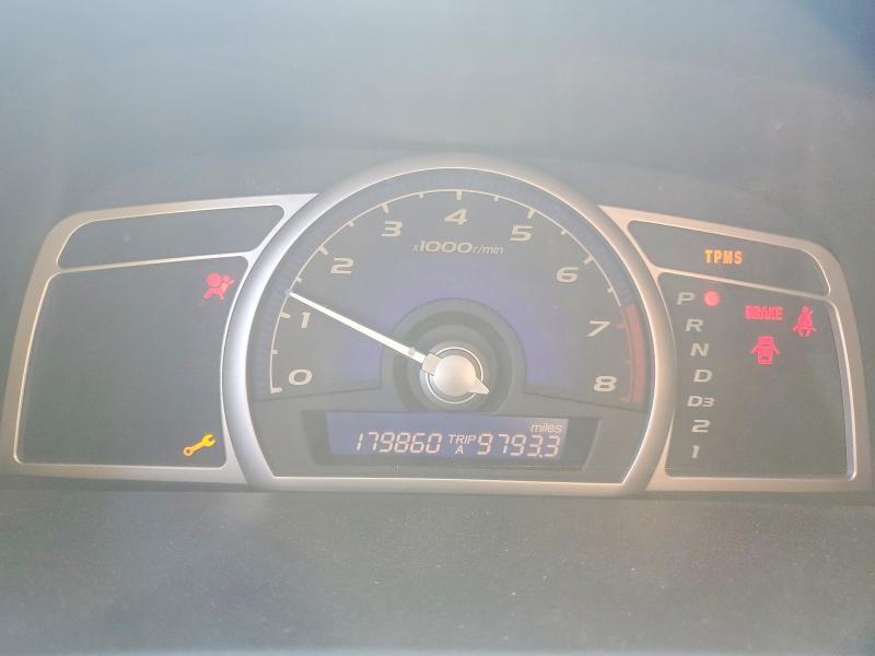 2008 Honda Civic VIN JHMFA16558S001045 COPART salvage auction — FRONT END, Nv - Salvage Title, sold $975 on 2026-07-20 (photo 9)