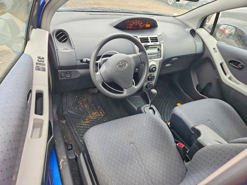 2011 Toyota Yaris VIN JTDJT4K39B5335256 COPART salvage auction — FRONT END, Il - Salvage Certificate, sold $775 on 2026-07-07 (photo 8)