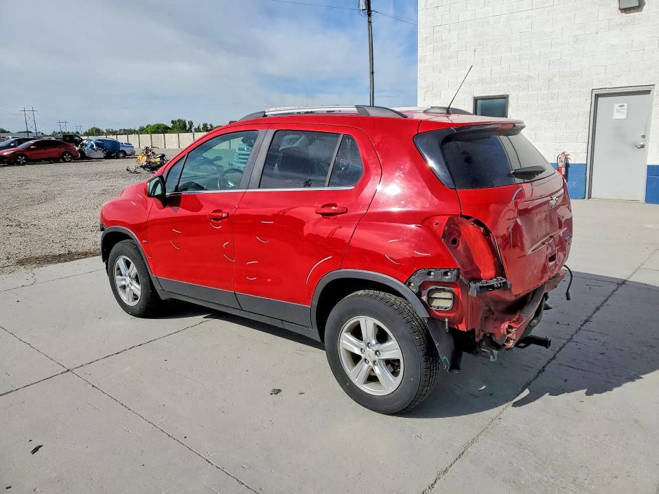 2016 Chevrolet Trax VIN KL7CJPSB2GB550944 COPART salvage auction — REAR END, Ut - Salvage Certificate, sold $1,500 on 2026-07-20 (photo 2)