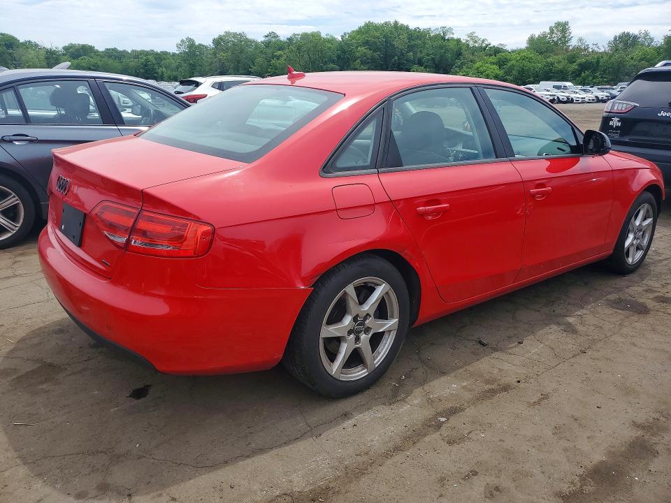 2009 Audi A4 VIN WAULF78K09N033510 COPART salvage auction — FRONT END, Ct - Cert Of Title-Salvage, sold $825 on 2026-07-07 (photo 3)