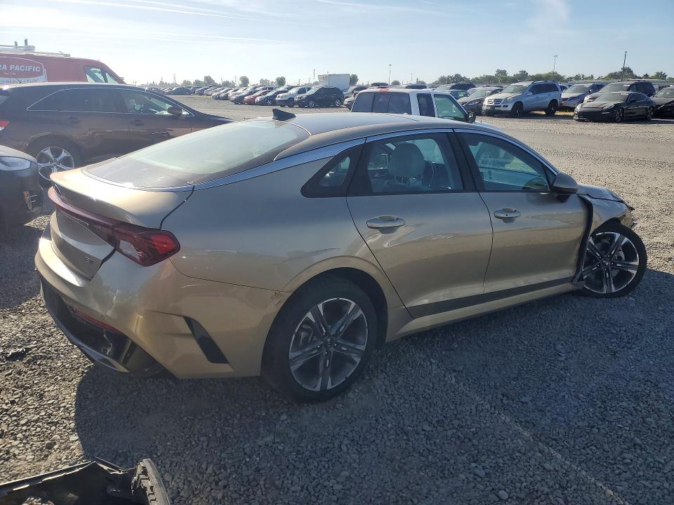 2021 Kia K5 VIN 5XXG34J20MG059163 COPART salvage auction — FRONT END, Ca - Salvage Certificate, sold $1,300 on 2026-07-02 (photo 3)
