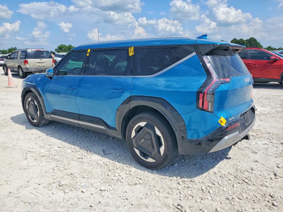 2025 Kia Ev9 VIN 5XYADFS56SG001039 COPART salvage auction — FRONT END, Tx - Salvage Vehicle Title, sold $17,400 on 2026-07-09 (photo 2)