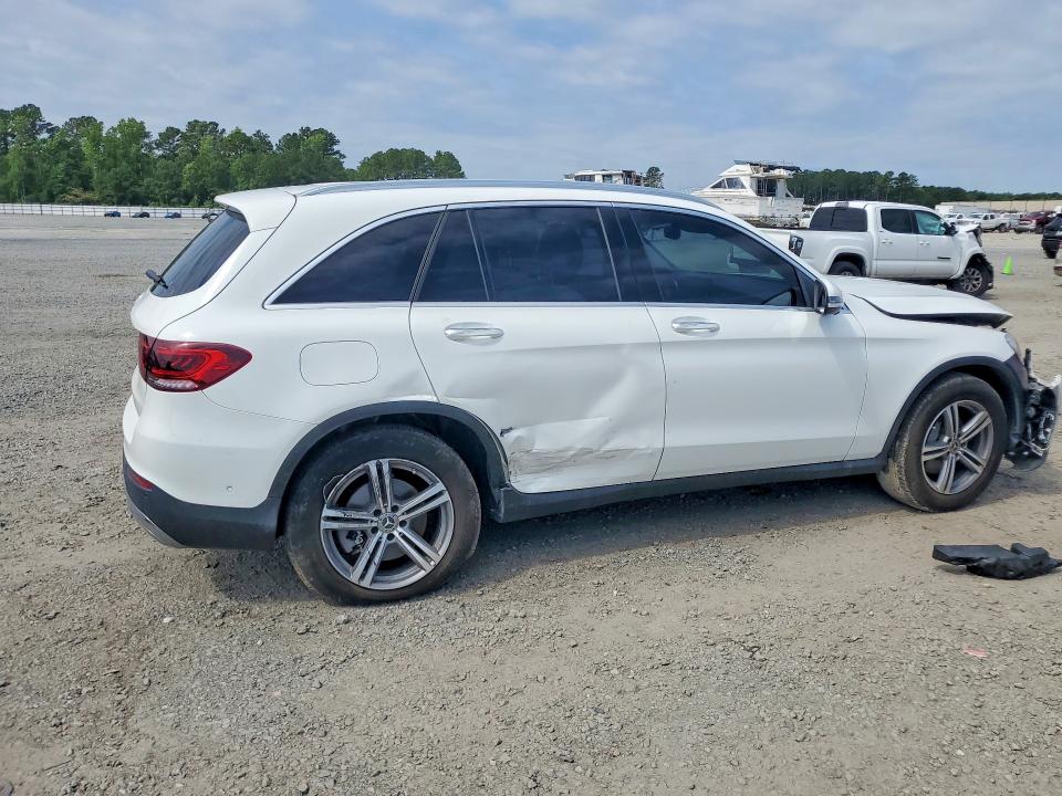 2022 Mercedes-benz Glc VIN W1N0G8DB5NG033797 COPART salvage auction — FRONT END, Nc - Salvage Certificate Of Title, sold $8,500 on 2026-07-20 (photo 3)