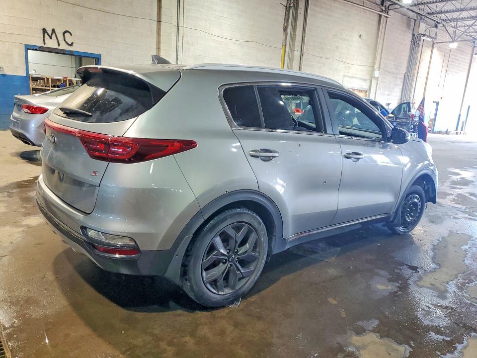 2020 Kia Sportage VIN KNDP63AC2L7787634 COPART salvage auction — VANDALISM, Mi - Certificate Of Title, sold $425 on 2026-07-21 (photo 3)