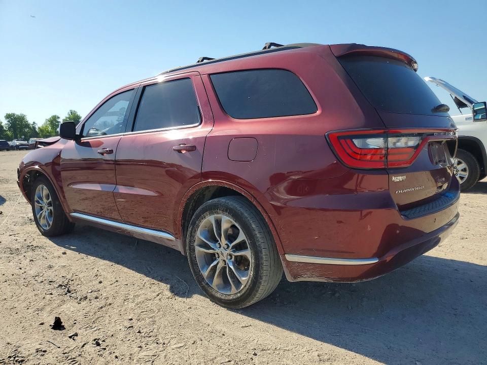 2019 Dodge Durango VIN 1C4RDHAG3KC584854 COPART salvage auction — FRONT END, Tx - Salvage Vehicle Title, sold $1,350 on 2026-07-10 (photo 2)