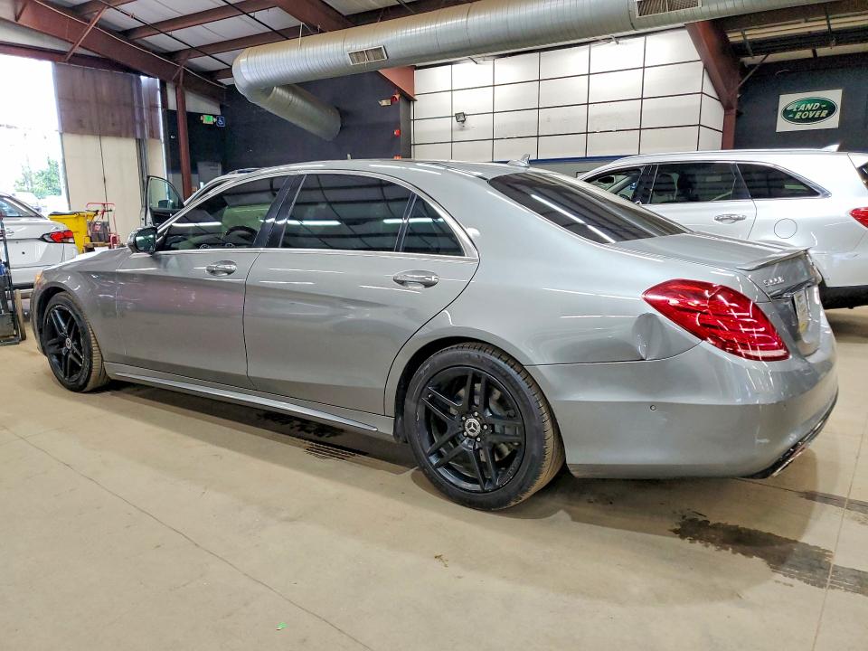 2015 Mercedes-benz S class VIN WDDUG8FB6FA145301 COPART salvage auction — MINOR DENT/SCRATCHES, VA - CERTIFICATE OF TITLE, sold $10,300 on 2026-07-27 (photo 2)