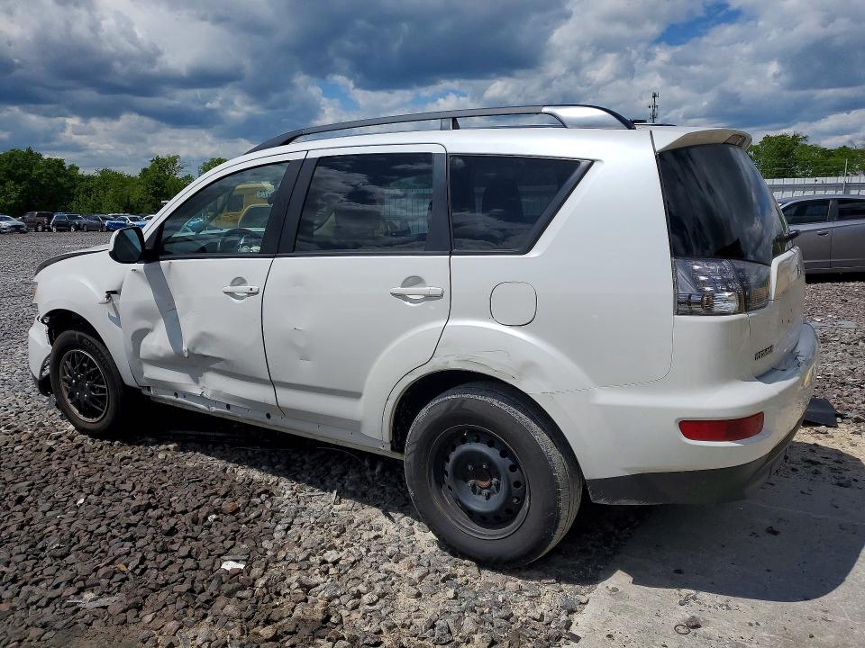 2013 Mitsubishi VIN JA4AS2AW3DU004775 COPART salvage auction — FRONT END, Ms - Cert Of Title-Salvaged, sold $325 on 2026-07-14 (photo 2)