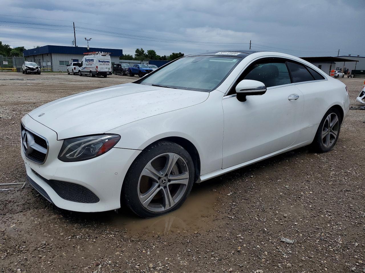 2018 Mercedes-Benz E-Class VIN WDD1J6FB1JF020002 — COPART salvage auction photo