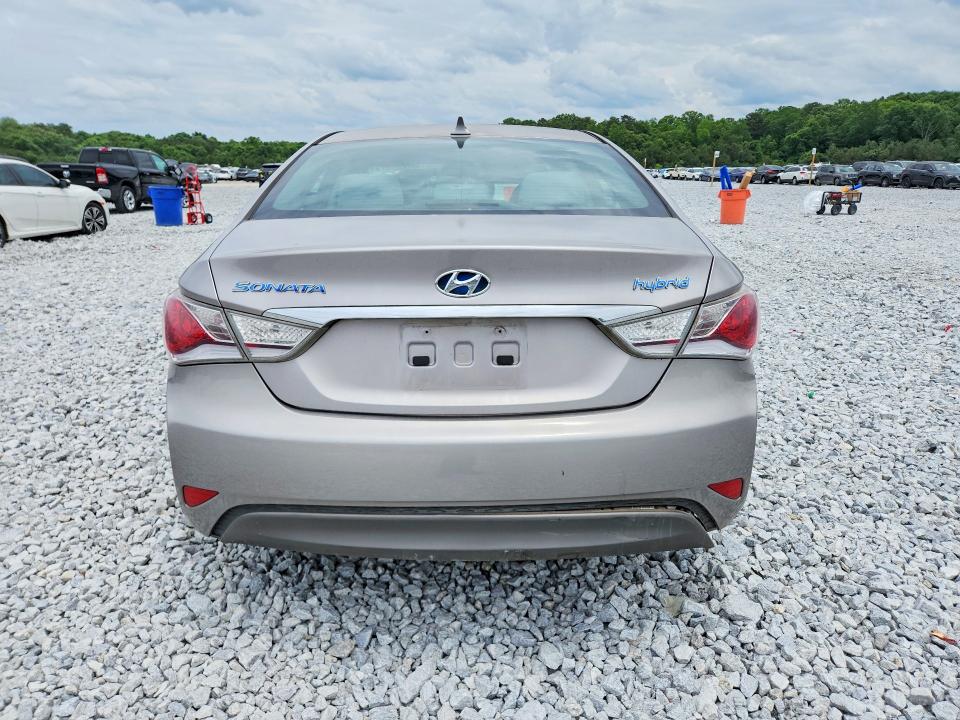 2011 Hyundai Sonata VIN KMHEC4A43BA004445 COPART salvage auction — FRONT END, Ga - Cert Of Title-Salvage, sold $1,250 on 2026-07-09 (photo 6)