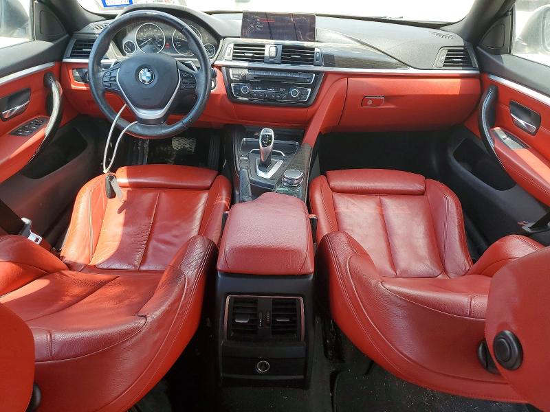 2016 BMW 4er VIN WBA4A9C51GG695212 COPART salvage auction — REAR END, TX - SALVAGE VEHICLE TITLE, sold $3,050 on 2026-07-31 (photo 8)