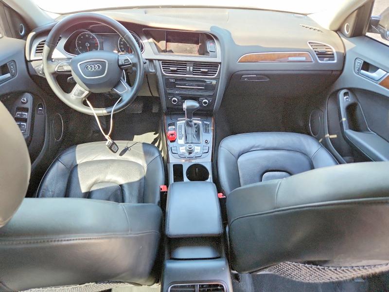 2013 Audi A4 VIN WAUFFAFL0DN027415 COPART salvage auction — SIDE, NJ - CERT OF TITLE-SALVAGE, sold $1,250 on 2026-07-24 (photo 8)