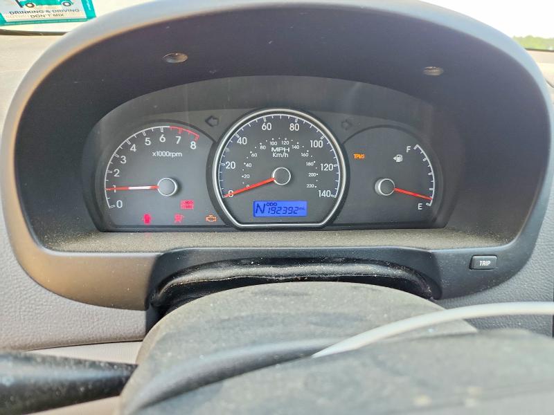 2010 Hyundai Elantra VIN KMHDU4AD7AU182249 COPART salvage auction — FRONT END, Nj - Cert Of Title-Salvage, sold $225 on 2026-07-22 (photo 9)