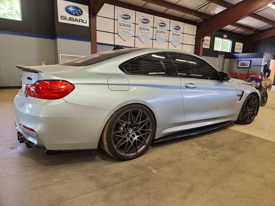 2017 BMW M4 VIN WBS3R9C58HK709122 COPART salvage auction — SIDE, Ct - Cert Of Title-Salvage, sold $16,200 on 2026-07-23 (photo 3)