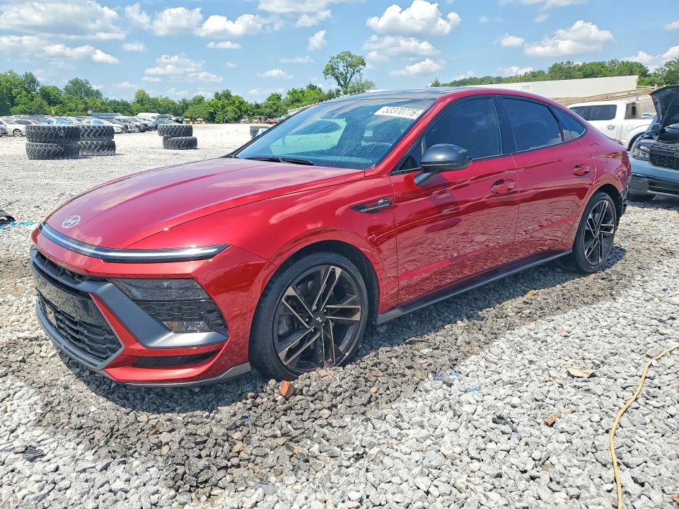 2024 Hyundai Sonata VIN KMHL54JC2RA373705 COPART salvage auction — REAR END, Al - Cert Of Title-Salvage Title, sold $5,300 on 2026-07-28 (photo 1)