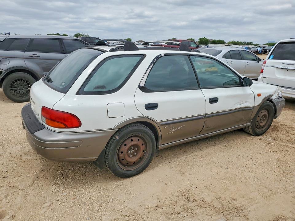 1998 Subaru Impreza VIN JF1GF4851WH813478 COPART salvage auction — FRONT END, Tx - Salvage Vehicle Title, sold $200 on 2026-07-06 (photo 3)