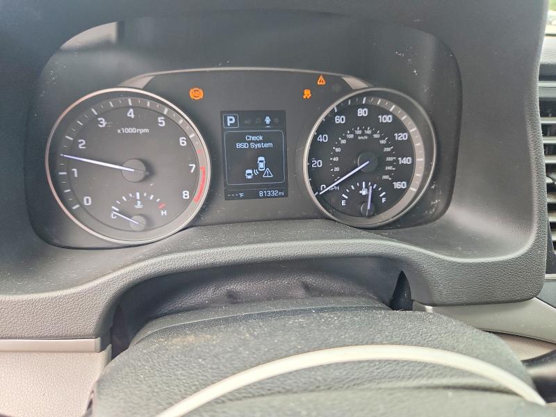 2018 Hyundai Elantra VIN KMHD84LFXJU449533 COPART salvage auction — FRONT END, Ar - Cert Of Title-Salvage, sold $1,650 on 2026-07-13 (photo 9)