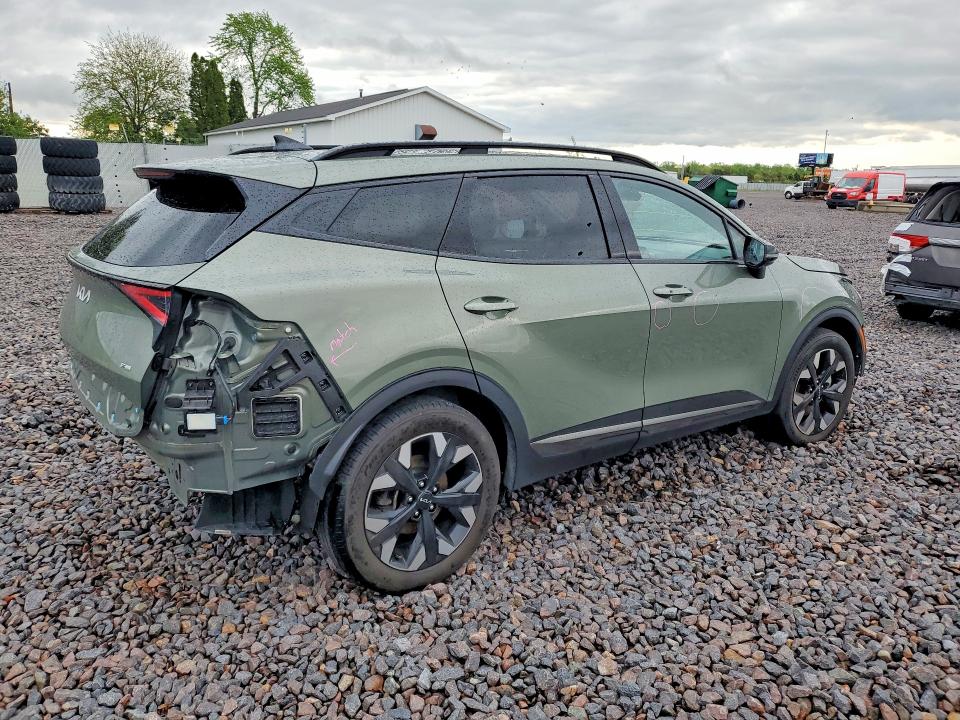 2024 Kia Sportage VIN 5XYK6CDF3RG157567 COPART salvage auction — FRONT END, IN - CERT OF TITLE-SALVAGE TITLE, sold $7,400 on 2026-07-28 (photo 3)