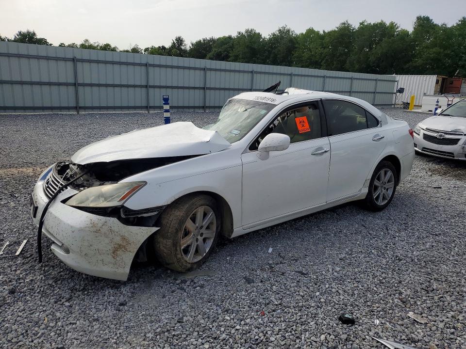 2007 Lexus Es 350 VIN JTHBJ46G072111307 COPART salvage auction — FRONT END, TX - SALVAGE VEHICLE TITLE, sold $975 on 2026-07-13 (photo 1)