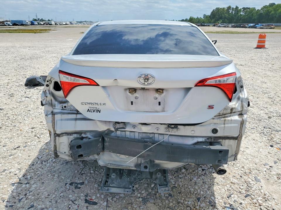 2015 Toyota Corolla VIN 5YFBURHE9FP263233 COPART salvage auction — REAR END, Tx - Certificate Of Title, sold $2,650 on 2026-07-02 (photo 6)