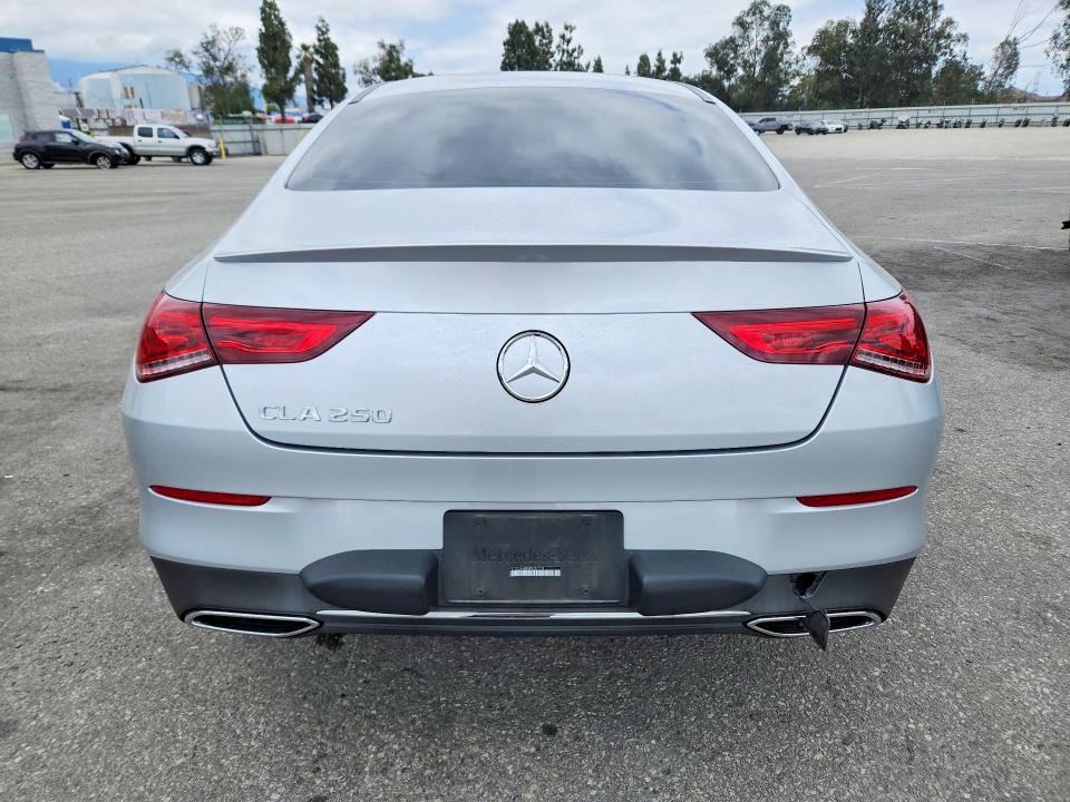 2021 Mercedes-benz Cla-klasse VIN W1K5J4GB8MN237173 COPART salvage auction — FRONT END, Ca - Salvage Certificate, sold $6,300 on 2026-07-08 (photo 6)