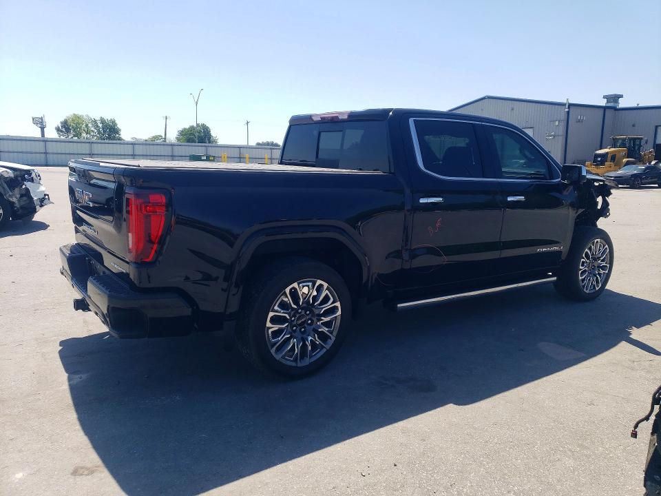 2025 Gmc VIN 1GTUUHELXSZ247841 COPART salvage auction — FRONT END, Nc - Salvage Certificate Of Title, sold $34,750 on 2026-07-02 (photo 3)