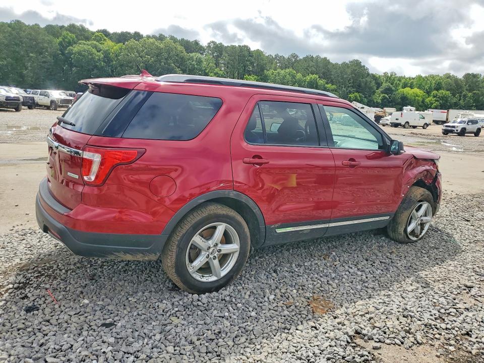 2019 Ford Explorer VIN 1FM5K7DH4KGB51535 COPART salvage auction — FRONT END, Ms - Cert Of Title-Salvaged, sold $3,700 on 2026-07-03 (photo 3)