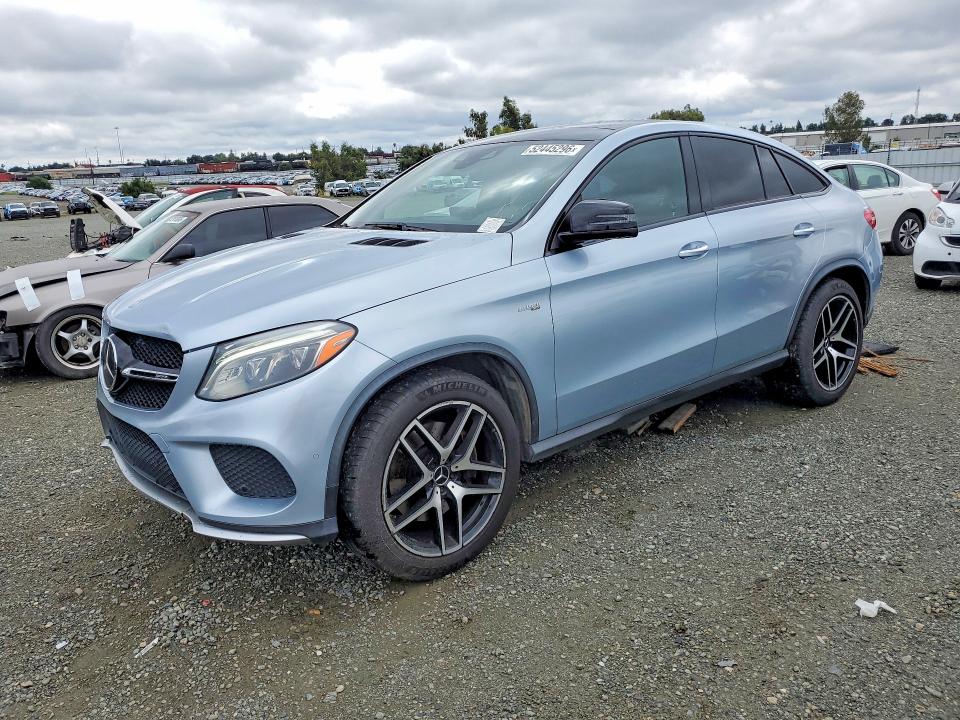 2017 Mercedes-benz Gle class VIN 4JGED6EB3HA067703 COPART salvage auction — MINOR DENT/SCRATCHES, Ca - Dis/Dlr/Exp Only Clean Title (P), sold $23,900 on 2026-07-14 (photo 1)
