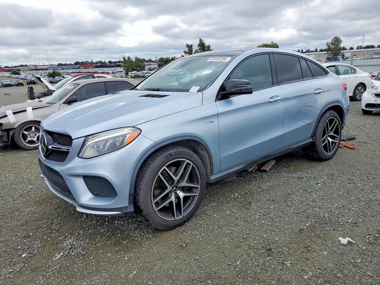 2017 Mercedes-Benz GLE-Class VIN 4JGED6EB3HA067703 — COPART salvage auction photo