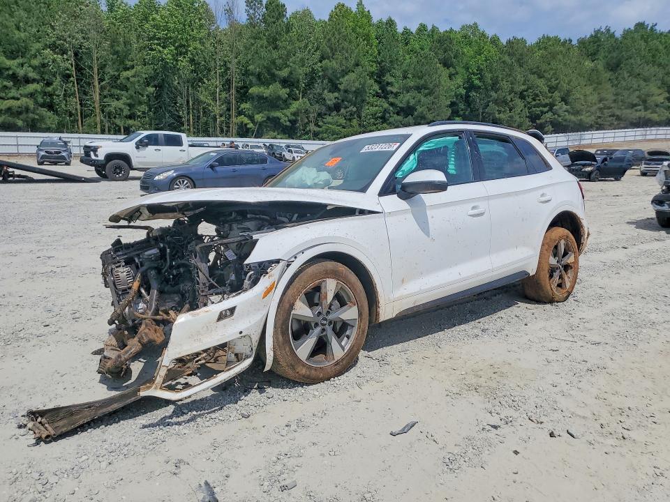 2020 Audi Q5 VIN WA1ANAFY2L2093437 COPART salvage auction — ROLLOVER, Ga - Cert Of Title-Salvage, sold $400 on 2026-07-15 (photo 1)