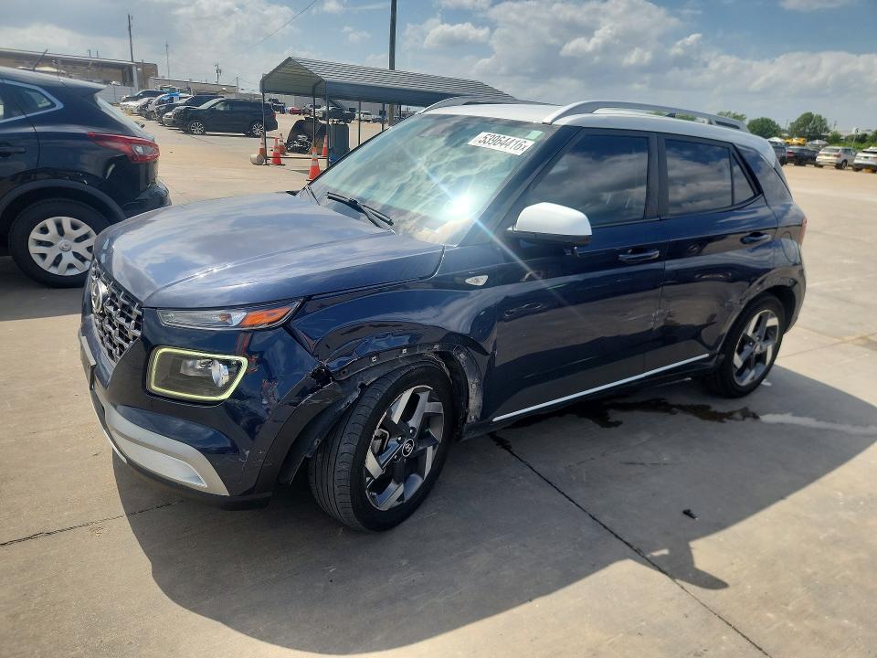 2022 Hyundai VIN KMHRC8A39NU193461 COPART salvage auction — FRONT END, Tx - Salvage Vehicle Title, sold $4,500 on 2026-07-20 (photo 1)