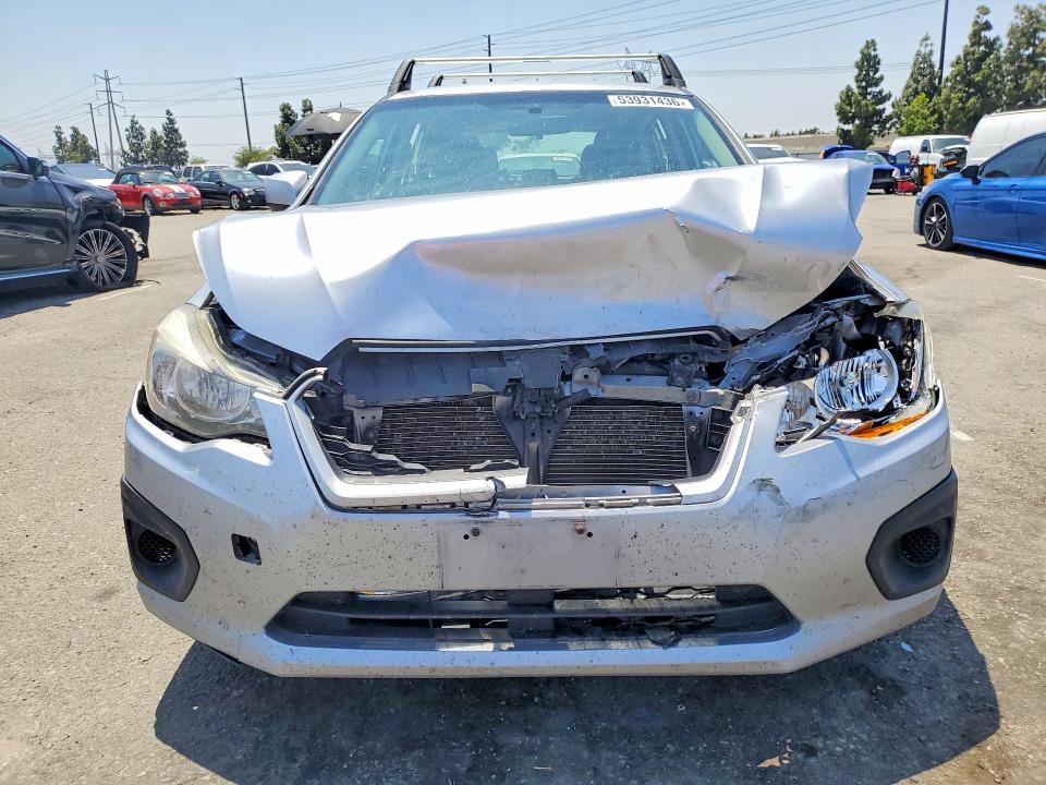 2012 Subaru VIN JF1GPAC67CH222465 COPART salvage auction — FRONT END, Ca - Salvage Certificate, sold $800 on 2026-07-16 (photo 5)