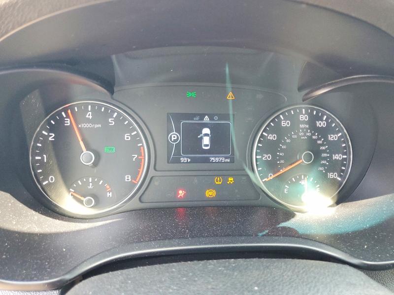 2016 Kia Optima VIN 5XXGU4L3XGG073286 COPART salvage auction — FRONT END, Salvage Title, sold $750 on 2026-07-16 (photo 9)