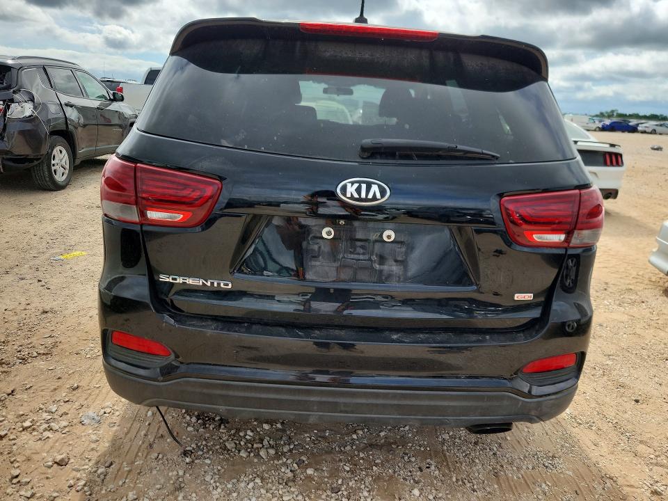 2019 Kia Sorento VIN 5XYPG4A39KG463522 COPART salvage auction — MINOR DENT/SCRATCHES, Tx - Certificate Of Title, sold $2,050 on 2026-07-09 (photo 6)