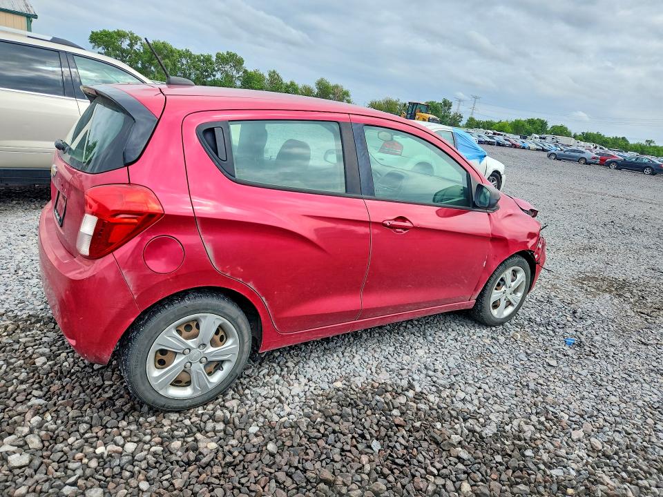2020 Chevrolet Spark VIN KL8CB6SA4LC468129 COPART salvage auction — FRONT END, Il - Salvage Certificate, sold $900 on 2026-07-13 (photo 3)
