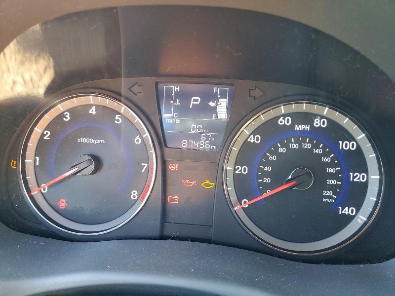 2017 Hyundai Accent VIN KMHCT4AEXHU309822 COPART salvage auction — FRONT END, Md - Certificate Of Title, sold $1,100 on 2026-07-02 (photo 9)