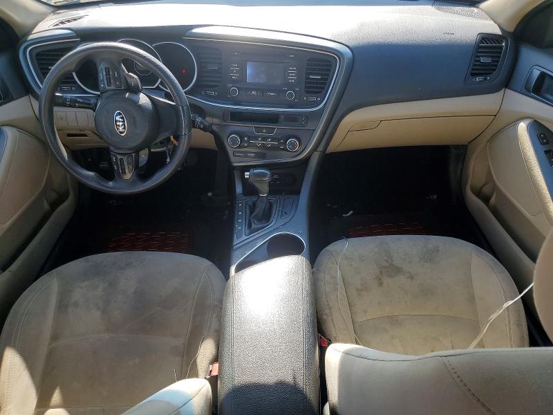 2015 Kia Optima VIN 5XXGM4A79FG459153 COPART salvage auction — UNDERCARRIAGE, In - Cert Of Title-Salvage Title, sold $425 on 2026-07-13 (photo 8)