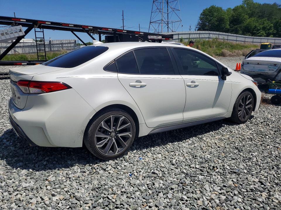 2020 Toyota Corolla VIN JTDS4RCE5LJ051789 COPART salvage auction — SIDE, Nc - Salvage Certificate Of Title, sold $5,800 on 2026-07-22 (photo 3)