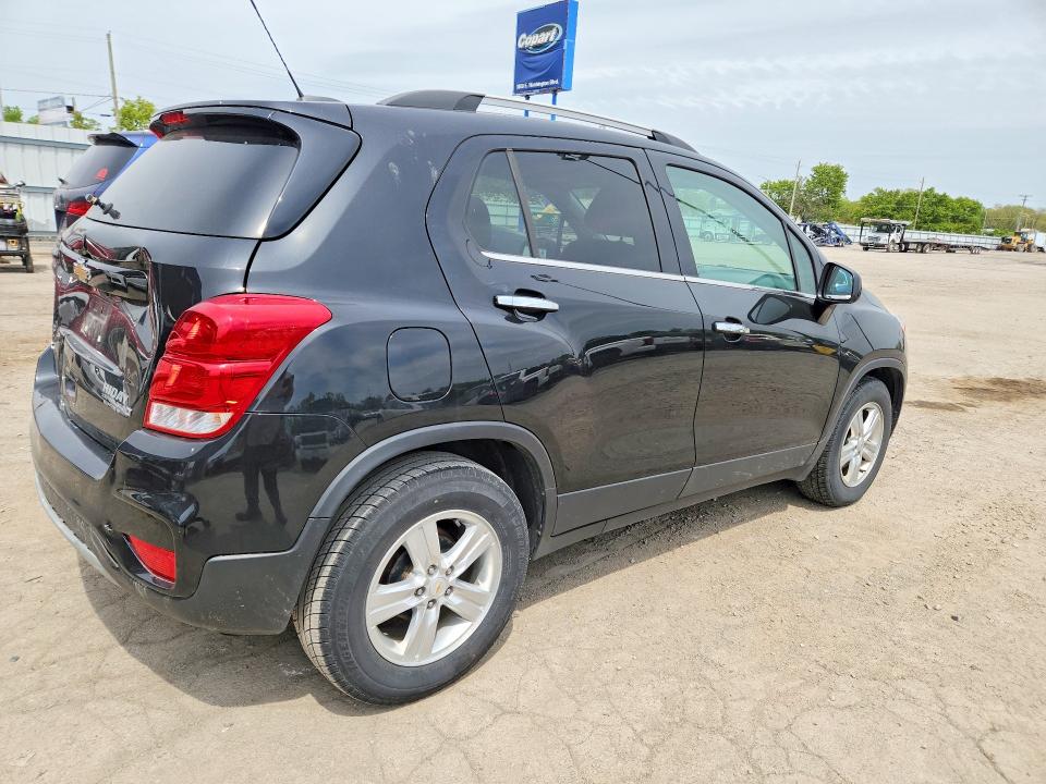 2019 Chevrolet Trax VIN KL7CJLSB0KB821923 COPART salvage auction — REAR END, In - Cert Of Title-Salvage Title, sold $60 on 2026-07-27 (photo 3)
