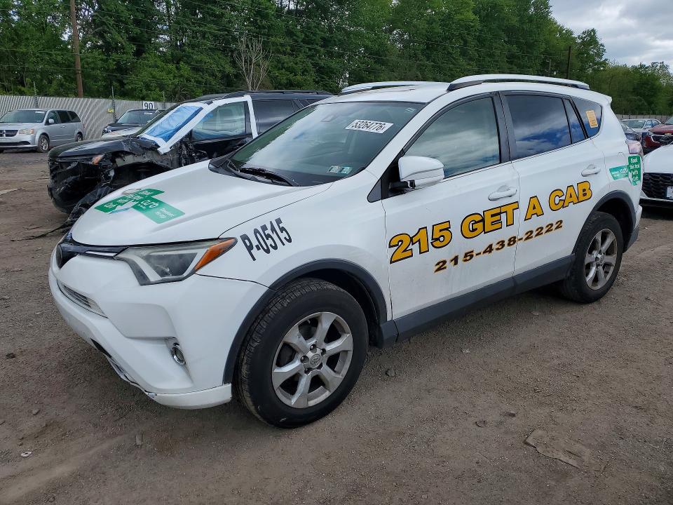 2018 Toyota Rav 4 VIN JTMBFREV4JJ736242 COPART salvage auction — FRONT END, Pa - Certificate Of Salvage, sold $90 on 2026-07-27 (photo 1)
