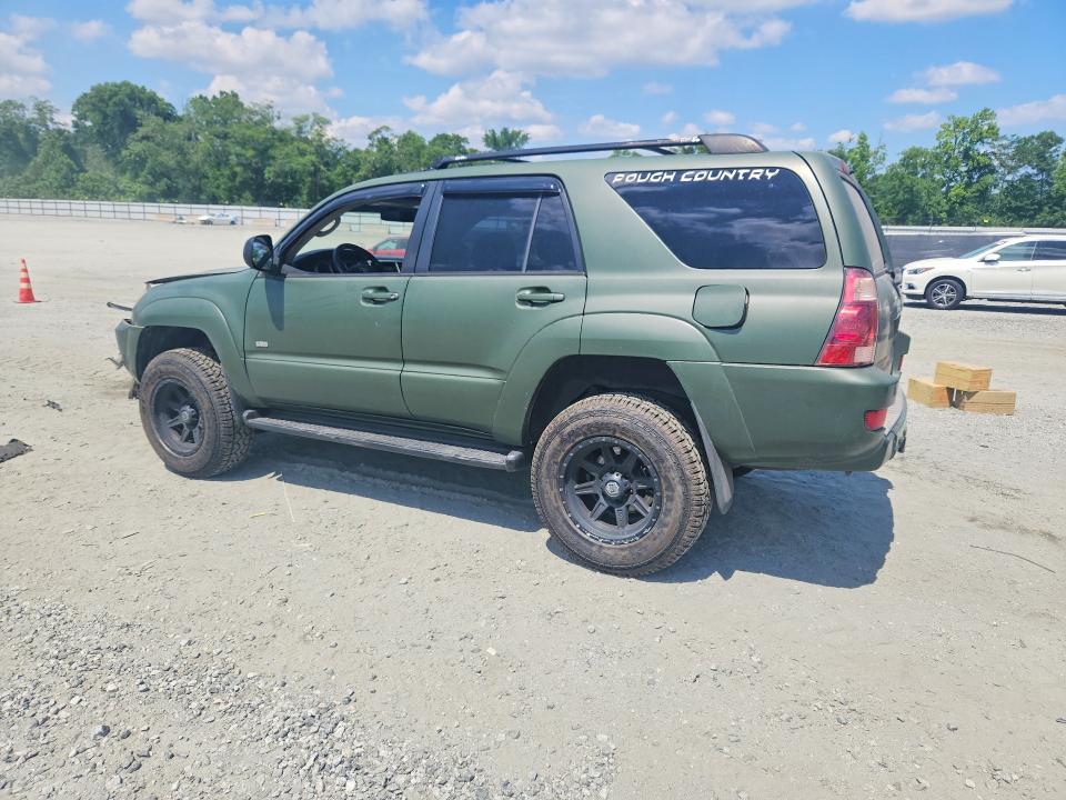 2003 Toyota 4runner VIN JTEZU14R930012917 COPART salvage auction — FRONT END, Sc - Cert Of Title-Salvage, sold $2,150 on 2026-07-29 (photo 2)