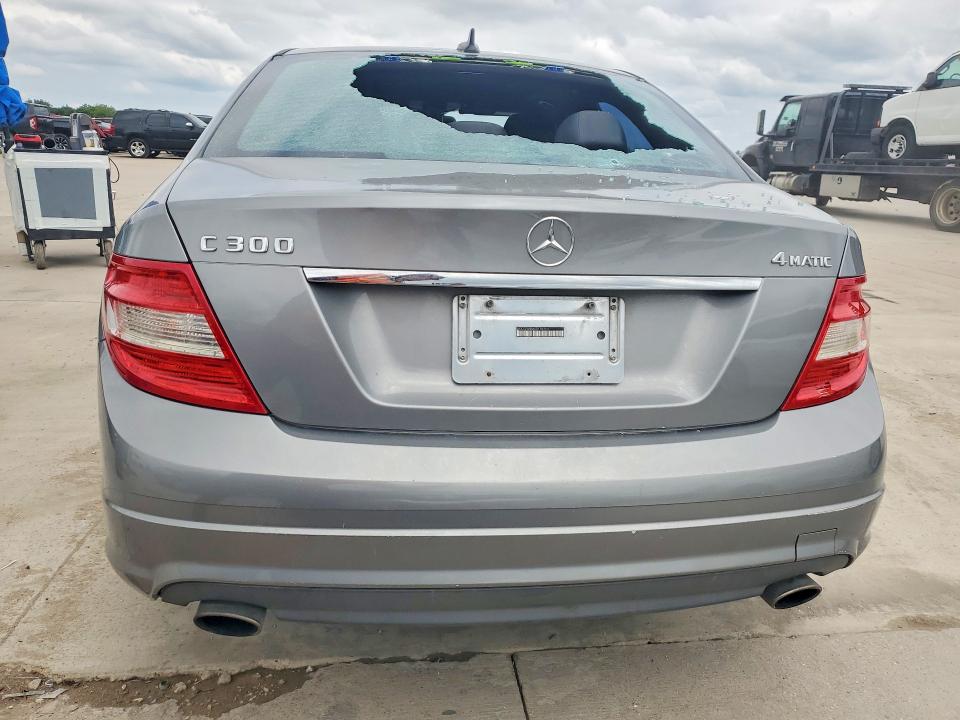 2011 Mercedes-benz C class VIN WDDGF8BB6BR170250 COPART salvage auction — HAIL, TX - CERTIFICATE OF TITLE, sold $825 on 2026-07-23 (photo 6)