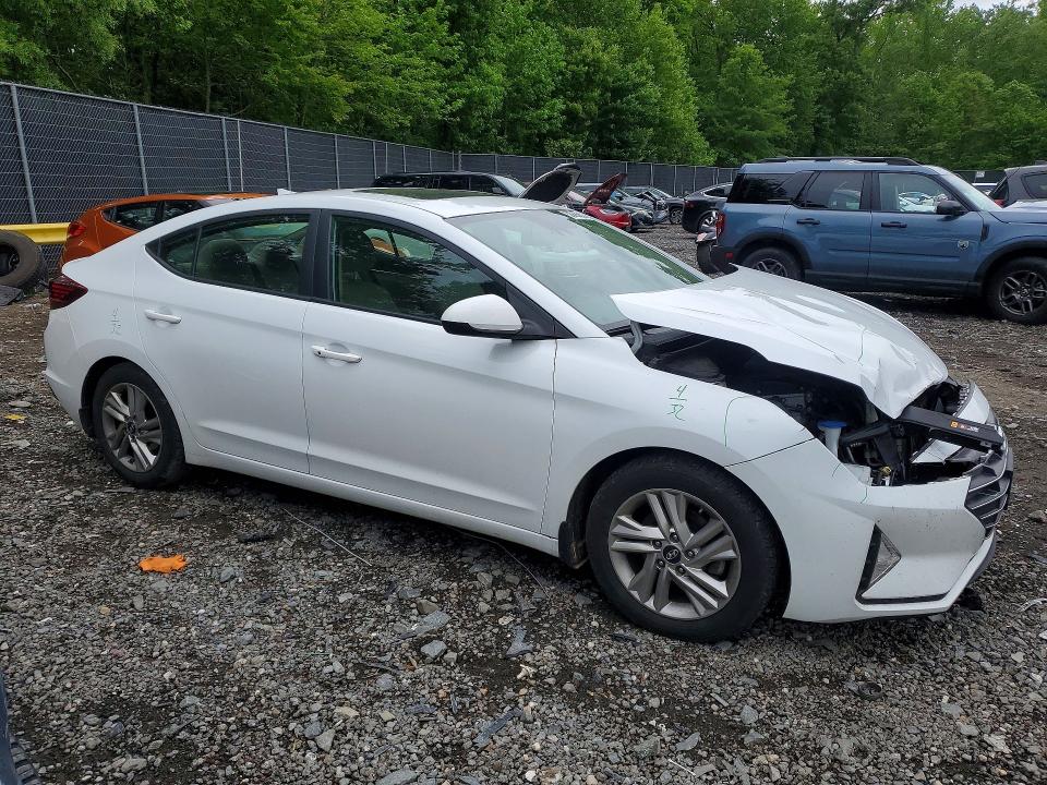 2020 Hyundai Elantra VIN 5NPD84LF4LH506181 COPART salvage auction — FRONT END, Md - Cert Of Salvage > 75% Damage, sold $2,500 on 2026-07-02 (photo 4)