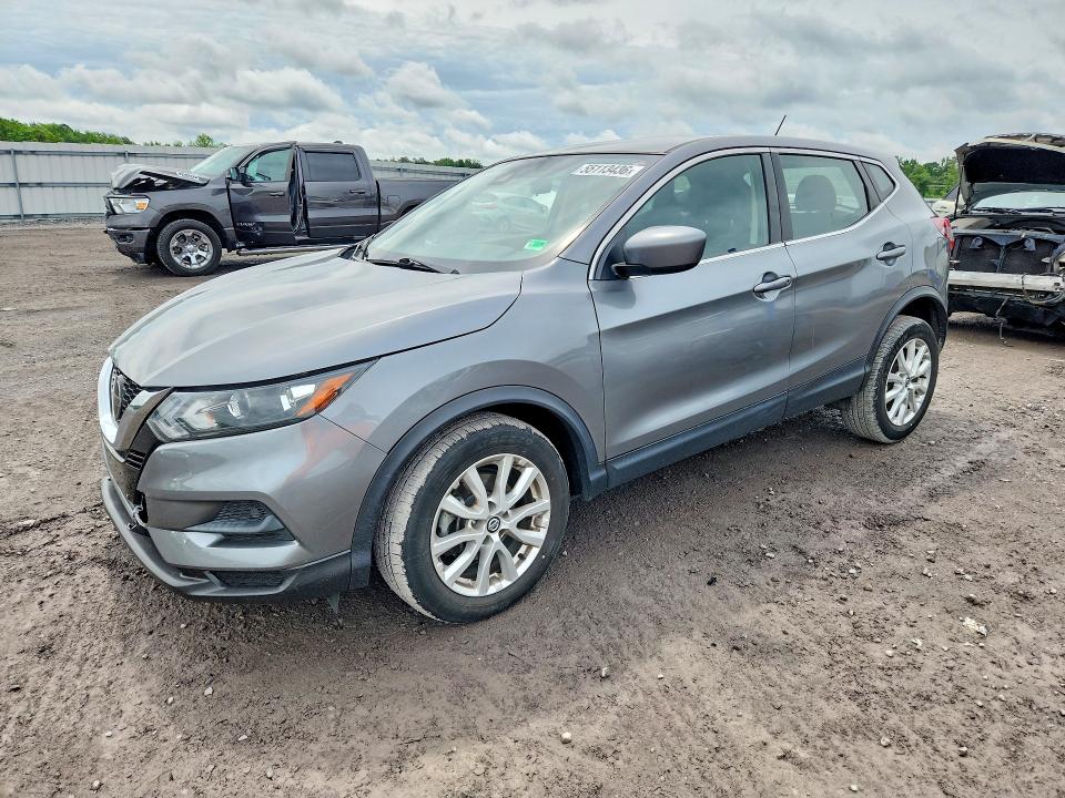 2021 Nissan Rogue VIN JN1BJ1AW4MW663110 COPART salvage auction — FRONT END, Va - Cert Of Title - Salvage, sold $3,400 on 2026-07-08 (photo 1)