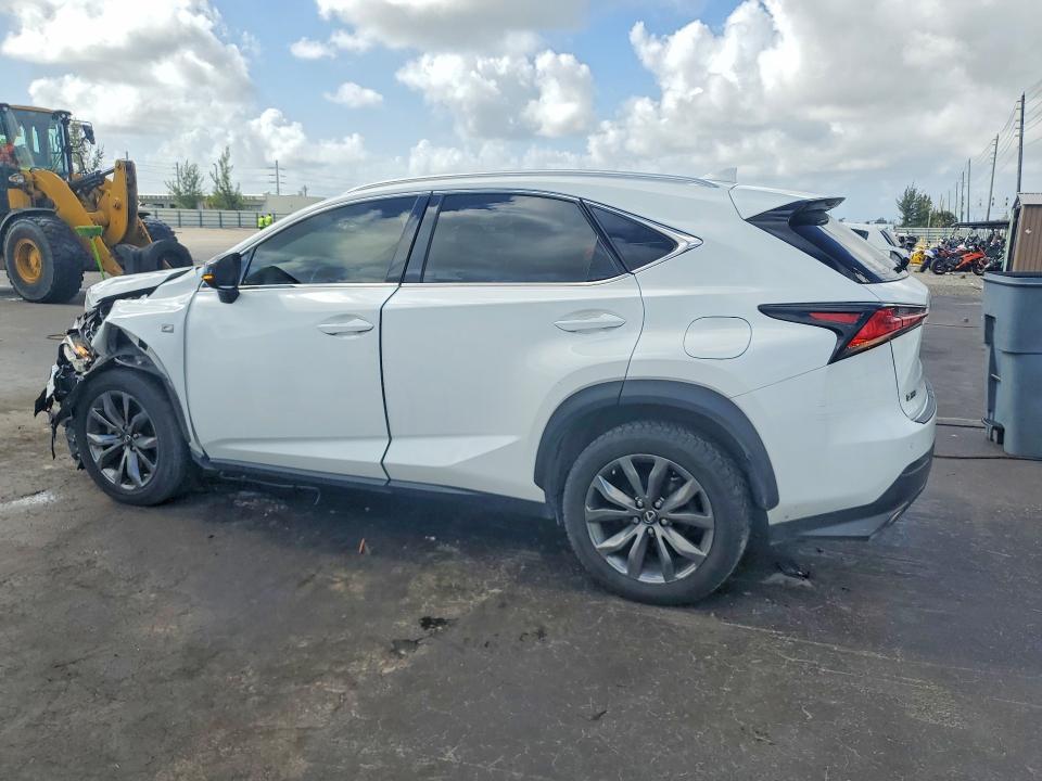 2021 Lexus Nx VIN JTJSARBZ9M2193374 COPART salvage auction — FRONT END, Fl - Cert Of Title Slvg Rebuildable, sold $11,500 on 2026-07-13 (photo 2)
